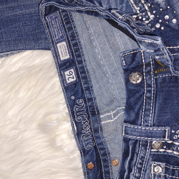 Miss Me Slim Bootcut Jeans size 26 - Picture 8 of 11